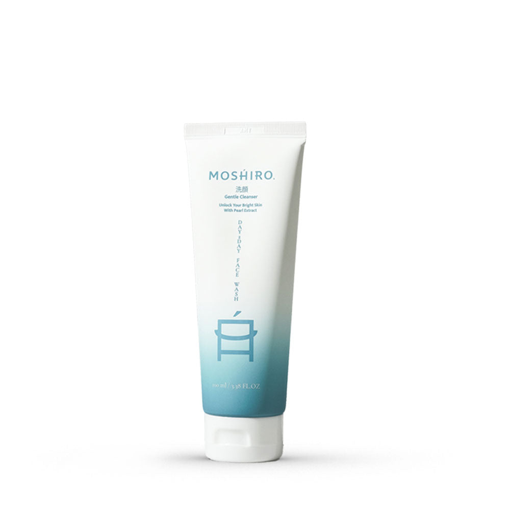 MOSHIRO Day 2 Day Brightening Gentle Cleanser Gel 100ml Face Wash